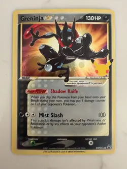 Greninja Star SWSH144 Holo Promo Sword & Shield Promo Pokemon Near Mint - Image 1