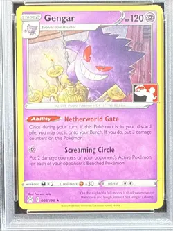 Pokemon Gengar 066/196 Prize Pack Series 3 2023 PSA 10 GEM MINT -Stamped - Image 2