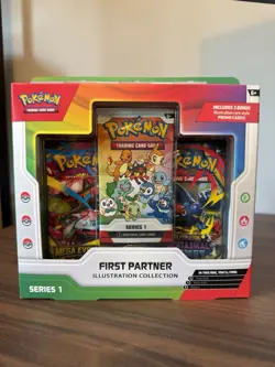 Pokemon TCG First Partner Illustration Collection Series 1 Sealed - Image 1