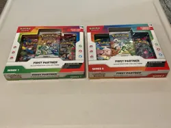 Pokemon TCG - First Partner Series 1 & 2 Set Illustration Collection Sealed Lot - Image 3