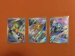Pokemon TCG First Partner Illustration Collection Series 1 Gen 4 Sinnoh Starters - Image 1