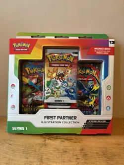 Pokemon TCG First Partner Illustration Collection - Series 1 Box Sealed - Image 1
