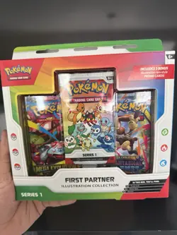 Pokemon TCG First Partner Illustration Collection Box Series 1 New & Sealed - Image 1