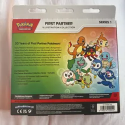 Pokemon TCG First Partner Illustration Collection Series 1 Box New And Sealed - Image 2