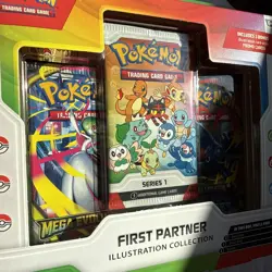Pokemon TCG First Partner Illustration Collection Series 1 Box New And Sealed - Image 3