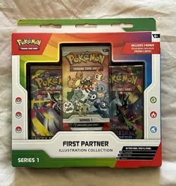 Pokemon TCG First Partner Illustration Collection Series 1 New/Sealed - Image 1