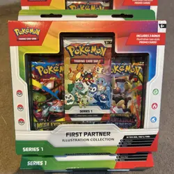 Pokemon TCG | First Partner Illustration Collection | Series 1 | Slight Crease - Image 1