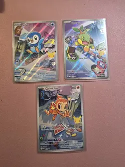 Pokemon TCG First Partner Illustration Collection Series 1 Gen 4 Sinnoh Starter - Image 1