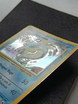 Pokemon TCG Gyarados 6/102 Base Set Holo Rare Card Vintage WOTC - VERY HP/DMG - Image 4