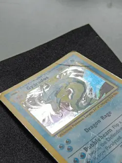 Pokemon TCG Gyarados 6/102 Base Set Holo Rare Card Vintage WOTC - VERY HP/DMG - Image 5