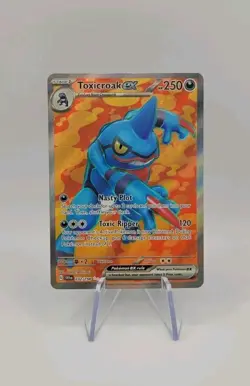 Pokemon TCG: Toxicroak ex 232/198 Ultra Rare - Scarlet & Violet Base Set - NM - Image 1
