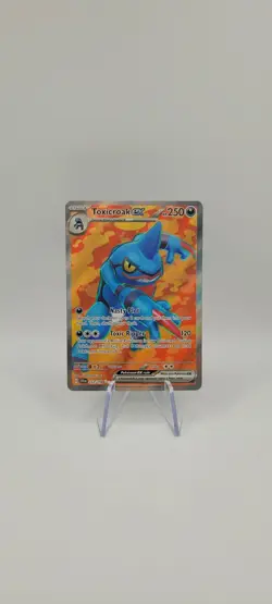 Pokemon TCG: Toxicroak ex 232/198 Ultra Rare - Scarlet & Violet Base Set - NM - Image 2