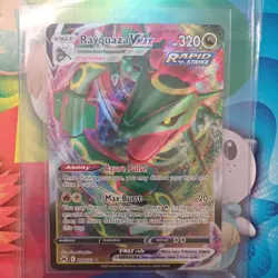 Pokemon TCG Crown Zenith Rayquaza VMAX Holo Ultra Rare Card 101/159 - Image 2