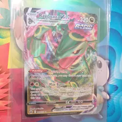 Pokemon TCG Crown Zenith Rayquaza VMAX Holo Ultra Rare Card 101/159 - Image 4