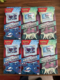 Pokemon Knock Out Collection Lot of 6 Sealed - 3 Kyogre + 3 Suicune - TWM - SS - Image 1
