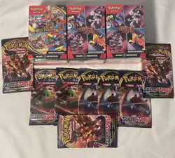 Pokemon Sealed Collection Lot For Sale Booster Bundles And Loose Packs - Image 1