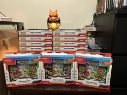 Lot Of 5 Pokemon First Partner Illustration Collection Series 2 Sealed - Image 1
