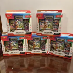 Pokemon TCG First Partner Illustration Collection Series 2 Lot Of 5 Sealed 🔥 - Image 1