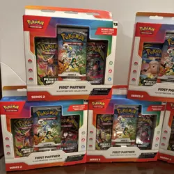 Pokemon TCG First Partner Illustration Collection Series 2 Lot Of 5 Sealed 🔥 - Image 2