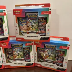 Pokemon TCG First Partner Illustration Collection Series 2 Lot Of 5 Sealed 🔥 - Image 3