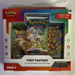 Pokemon TCG First Partner Illustration Collection Series 2 Lot Of 4 Sealed (4) - Image 2