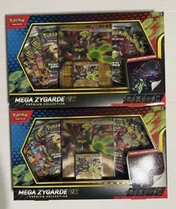 Lot Of 2 Pokemon Mega Zygarde ex Premium Collection Box New/Sealed - Image 1