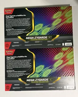 Lot Of 2 Pokemon Mega Zygarde ex Premium Collection Box New/Sealed - Image 2