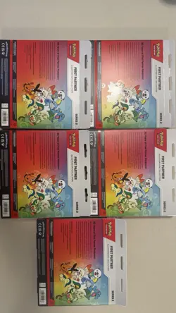 Pokemon TCG First Partner Illustration Collection Series 2 Lot of 5 (New/Sealed) - Image 2