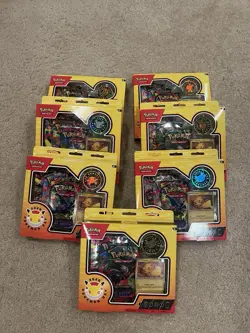 Pokemon Day 2026 Collection Box | 30th Anniversary Pikachu | Sealed New Lot Of 7 - Image 1