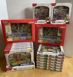 SEALED Pokemon TCG Scarlet & Violet 151 poster & tin collection lot!🔥(60 PACKS) - Image 1