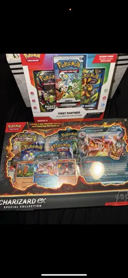 Pokemon Charizard ex Special Collection + First Partner Series 2 Sealed Lot - Image 1