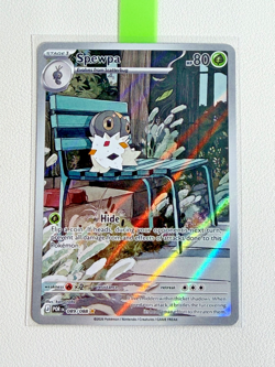 Pokemon TCG: Perfect Order Spewpa Full Art Special Illustration Rare 089/088 NM - Image 2