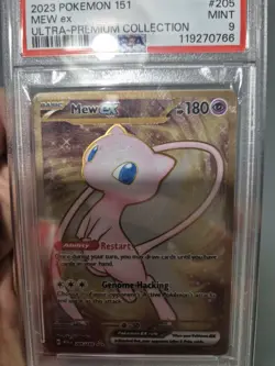 The Pokemon Company Mew ex 205/165 SV 151 Ultra-Premium Collection PSA 9 - Image 1