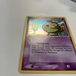 Natu 63/115 EX Unseen Forces Reverse Holo Stamped Pokemon Card NM - Image 4