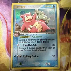 Pokemon Card | Slowbro 13/115 Ex Unseen Forces Ultra Rare Holo Stamped 2005 - Image 1