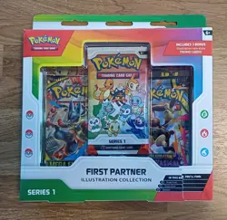 Pokemon TCG First Partner Illustration Collection Series 1 - New Factory Sealed - Image 1