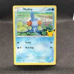 Pokemon 25th Anniversary McDonald's 2021 Mudkip 19/25 2-Card Lot Holo & Reg NM/M - Image 2