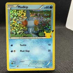 Pokemon 25th Anniversary McDonald's 2021 Mudkip 19/25 2-Card Lot Holo & Reg NM/M - Image 4