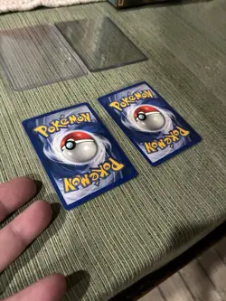 Pokemon TCG Pikachu 58/102 Base Set Shadowless red cheeks 1999 English Lot of 2 - Image 3