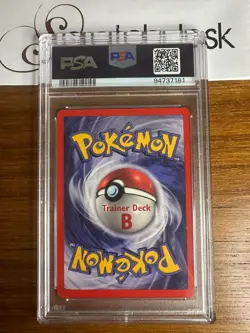 PSA 10 - Pokemon SQUIRTLE Misty's TRAINER DECK B - Base Set - 63/102 Red Back - Image 3