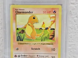 1999 POKEMON BASE SET SHADOWLESS #46/102 CHARMANDER PSA 10 Gem Mint - Image 3