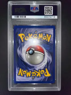 1999 Pokemon Game 8 Machamp Holo 1st Edition PSA Graded 9 Base Set - Image 2