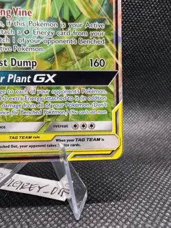 Pokemon TCG Venusaur & Snivy GX 1/236 Sm-Cosmic Eclipse Ultra Rare Holo Card - Image 5