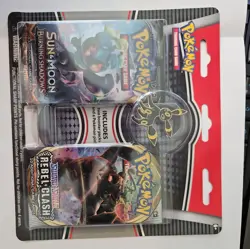 Pokemon TCG Sword & Shield Series and Sun & Moon Booster Packs w/ Umbreon Pin - Image 1