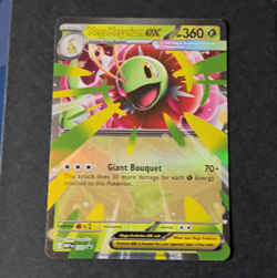 Pokemon TCG Mega Meganium EX Mega Evolution Promo Full Art Holo EN 039 360 HP - Image 1
