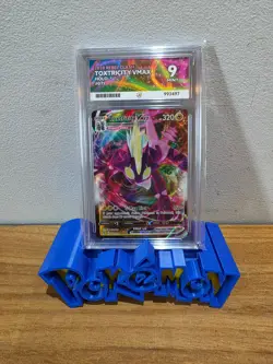 Pokemon TCG Toxtricity VMAX Rebel Clash 071/192 Holo Ultra Rare Ace 9 Mint - Image 1