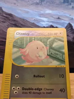 Pokemon TCG Chansey Aquapolis 69/147 Reverse Holo Common Very Lightly Played - Image 2