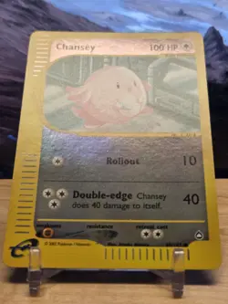 Pokemon TCG Chansey Aquapolis 69/147 Reverse Holo Common Very Lightly Played - Image 3