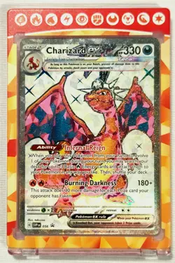 2023 Pokemon TCG Charizard ex SVP 056 Black Star Promo Excellent-NM/M - Image 1