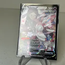Sylveon V TG14/TG30 Swsh09: Brilliant Stars Trainer Gallery Pokemon TCG NM - Image 1